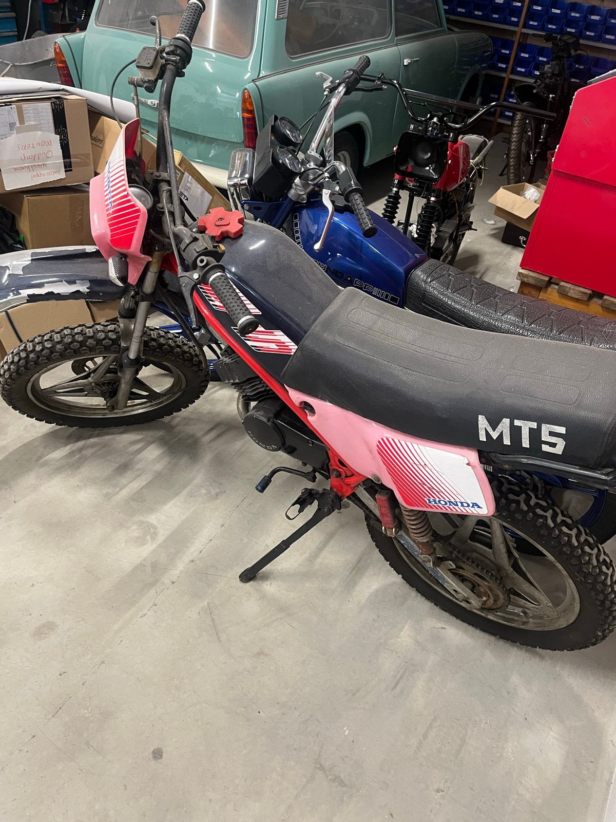 Honda MT5 met NL kenteken, Fietsen en Brommers, Brommers | Honda, Ophalen, Gebruikt, Maximaal 45 km/u, MT