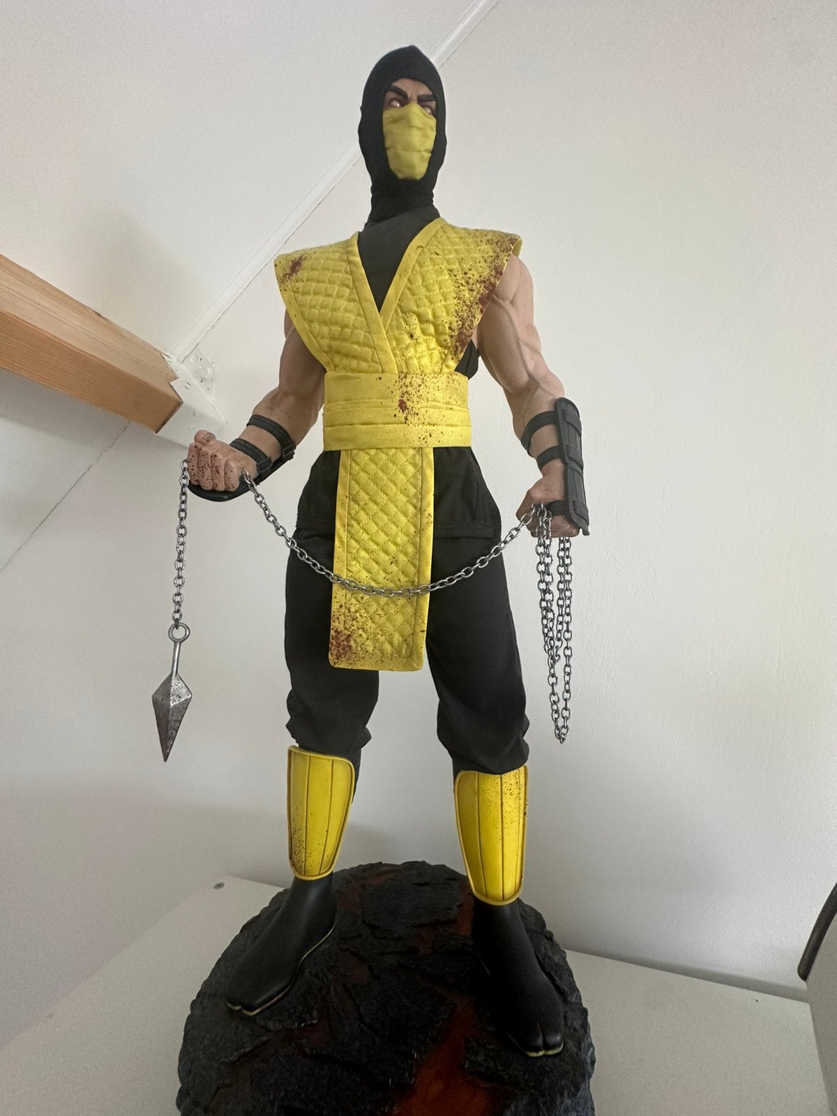 Klassic Scorpion - Mortal Kombat statue - 1:3 scale Pop Cult, Ophalen, Zo goed als nieuw
