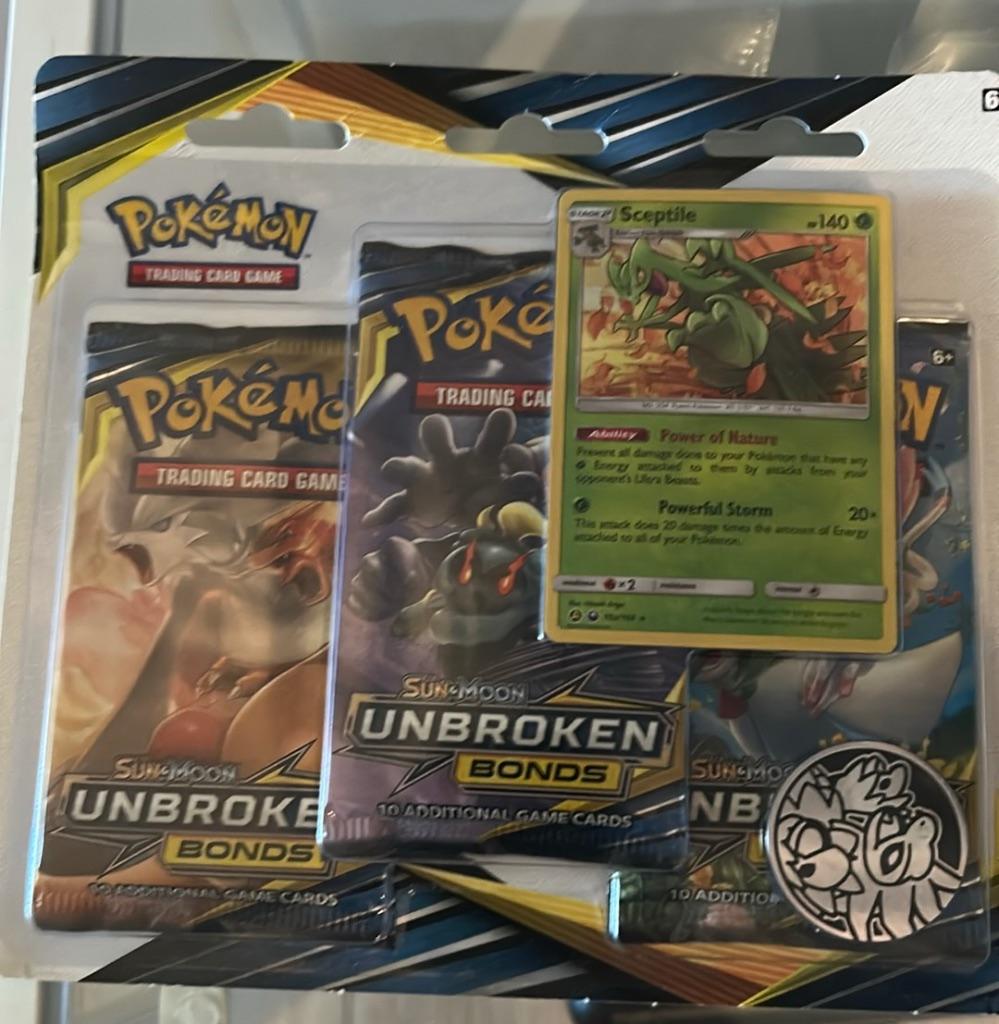 Unbroken bonds 3-pack blister, Ophalen of Verzenden, Nieuw, Booster