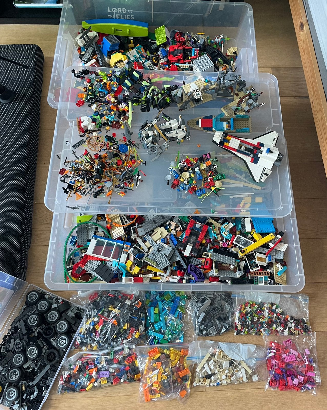 Grote partij losse lego, Ophalen of Verzenden, Gebruikt, Losse stenen, Lego