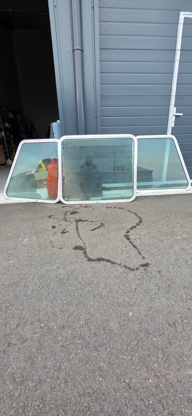 Set van 3 boot ramen, Ophalen, Gebruikt, Motorboot