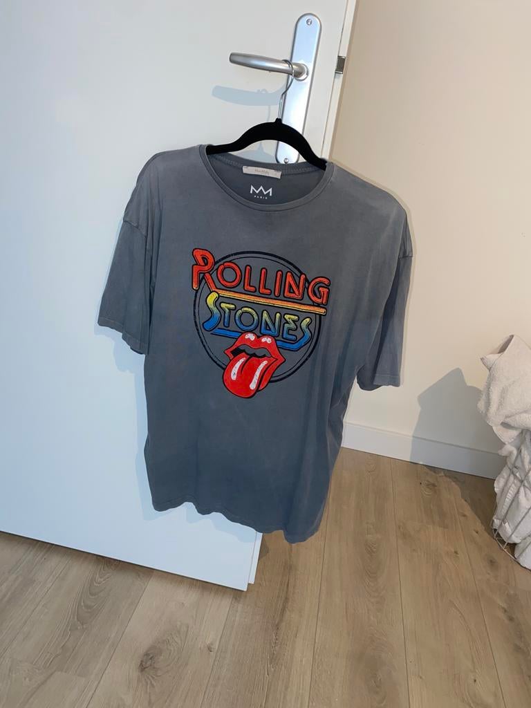 Rolling stones shirtje maat L, Ophalen of Verzenden, Zo goed als nieuw, Korte mouw