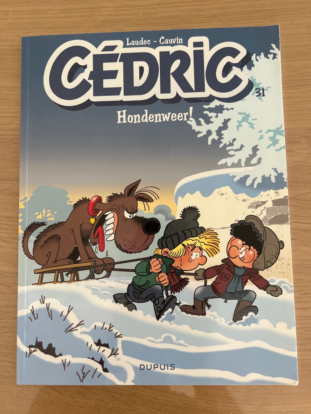 Cédric - Hondenweer! (deel 31) - Stripboek, Boeken, Stripboeken, Eén stripboek, Ophalen of Verzenden, Zo goed als nieuw