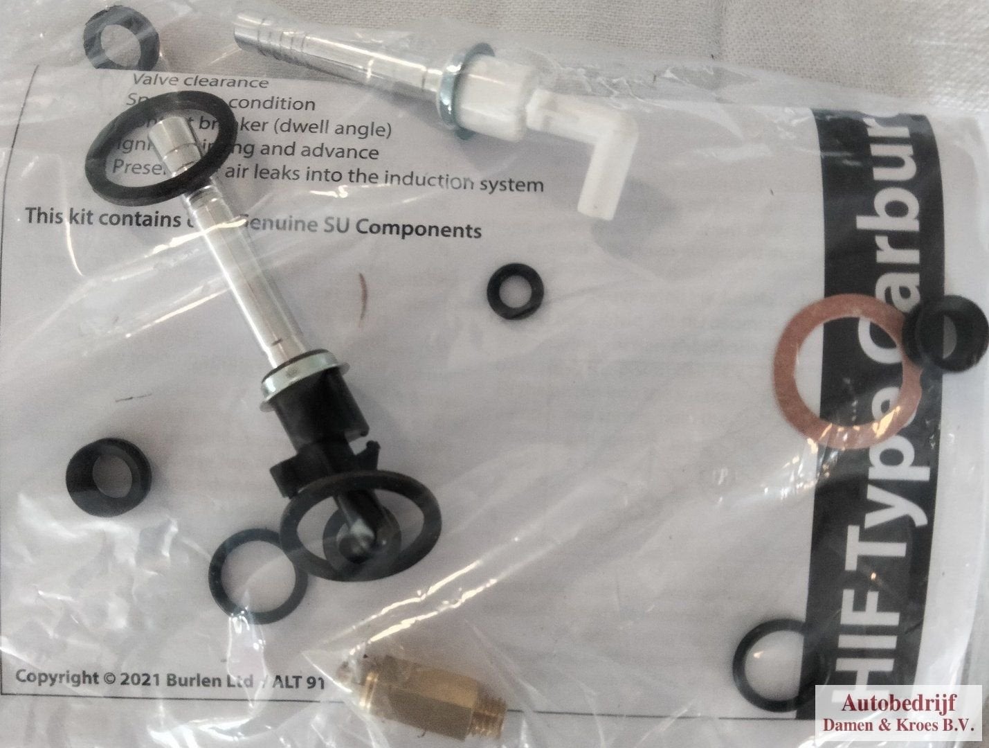 Hif6 Carburateur revisieset CSK58 WZX1858 MGB, Auto-onderdelen, Brandstofsystemen, -, -, Nieuw, Ophalen of Verzenden