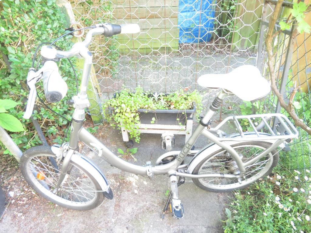 Puch vouwfiets 7V, Ophalen, Gebruikt, 16 tot 18 inch, Versnellingen