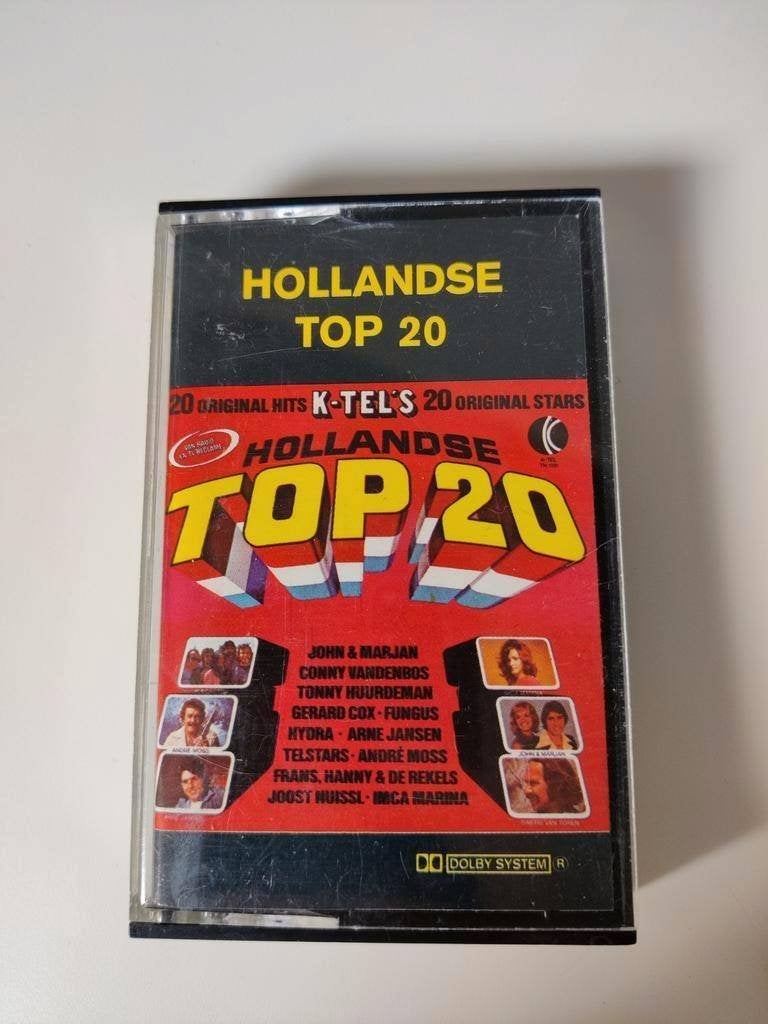 Hollandse Top 20 1974, 1 bandje, Ophalen of Verzenden, Zo goed als nieuw, Origineel