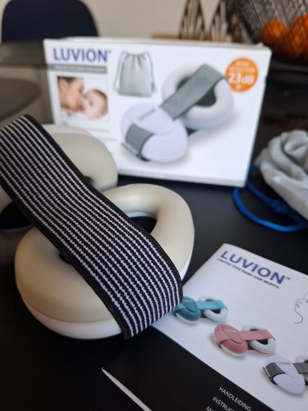 Luvion gehoorbescherming baby - zo goed als nieuw, Ophalen of Verzenden