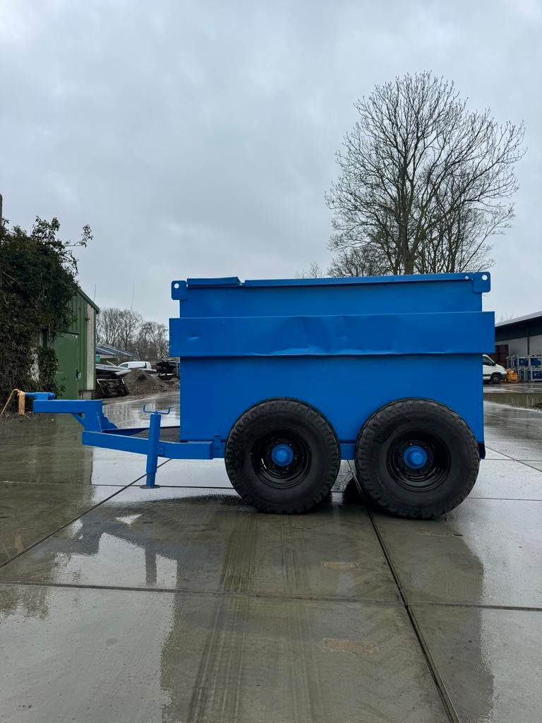 Mobiele Dieseltank 3000L met Accu Pomp - Gestraald&Gespoten, Ophalen of Verzenden
