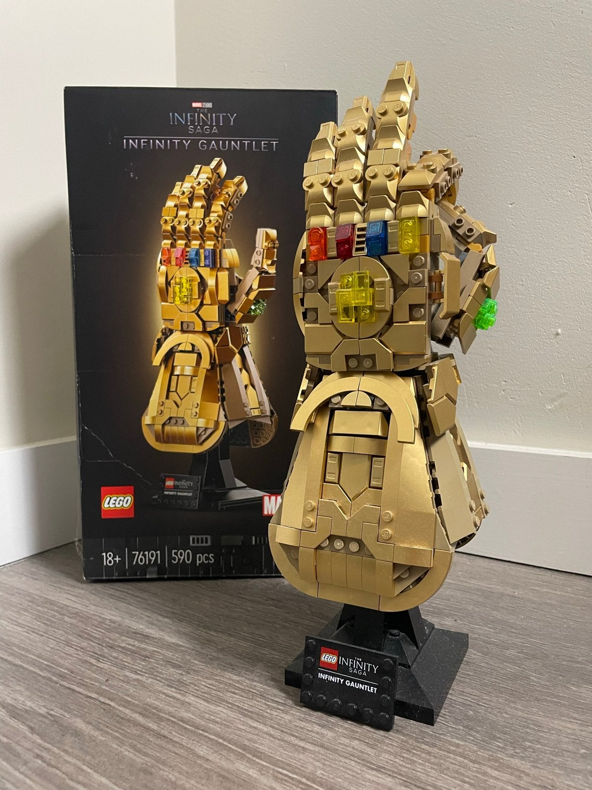 LEGO 76191 Infinity Gauntlet - Zeer nette staat, Ophalen, Marvel, Lego, Zo goed als nieuw