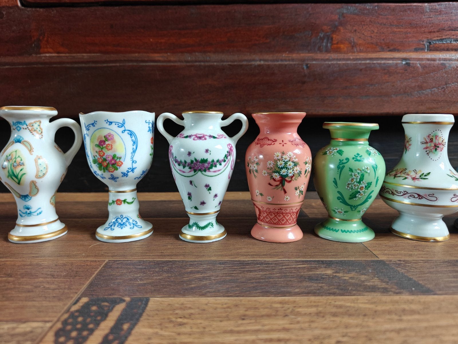 Miniatuur vaasjes, Ophalen of Verzenden