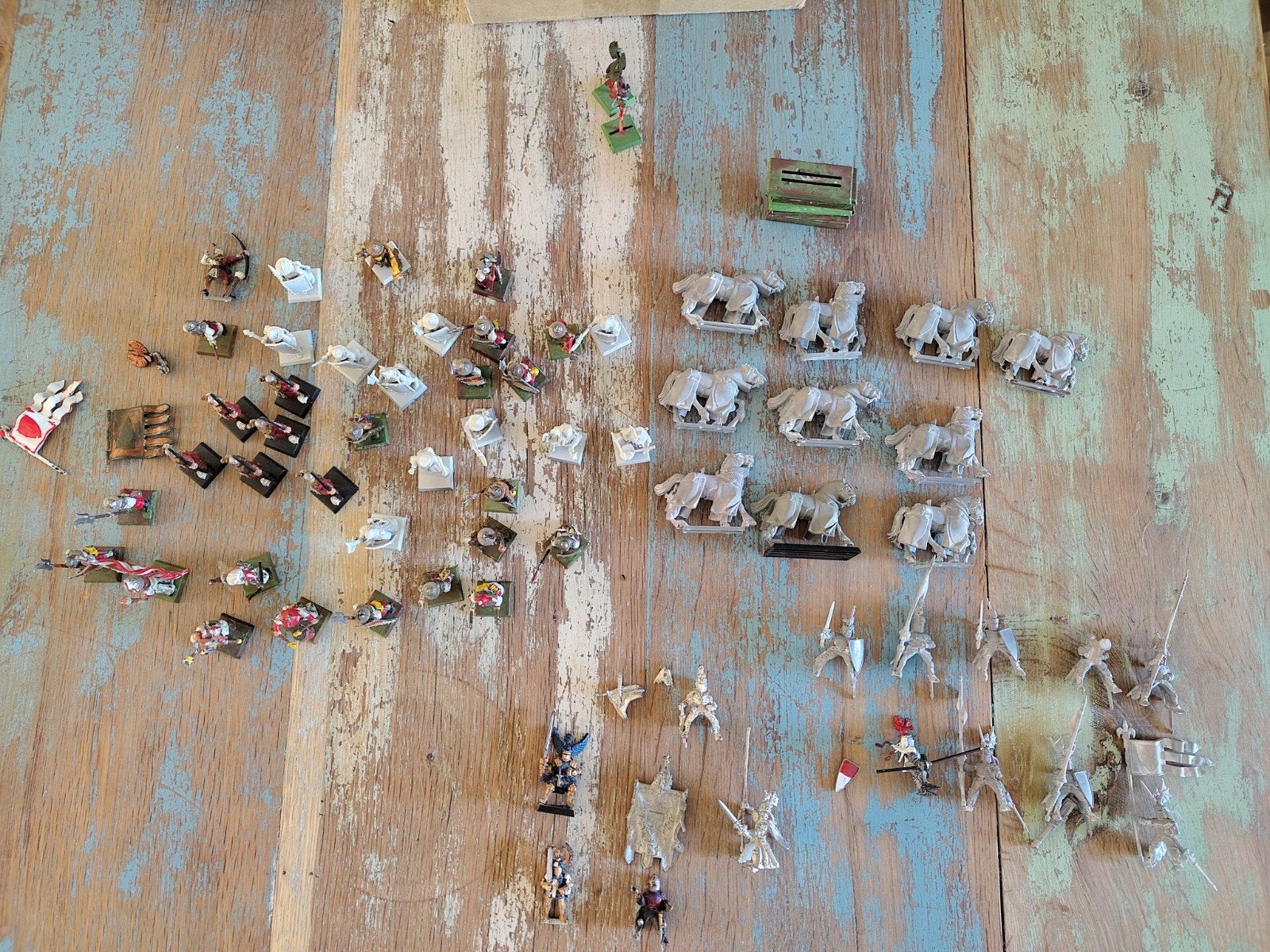 Brettonia Verzameling Warhammer Fantasy / Old World, Gebruikt, Figuurtje(s), Warhammer, Ophalen of Verzenden