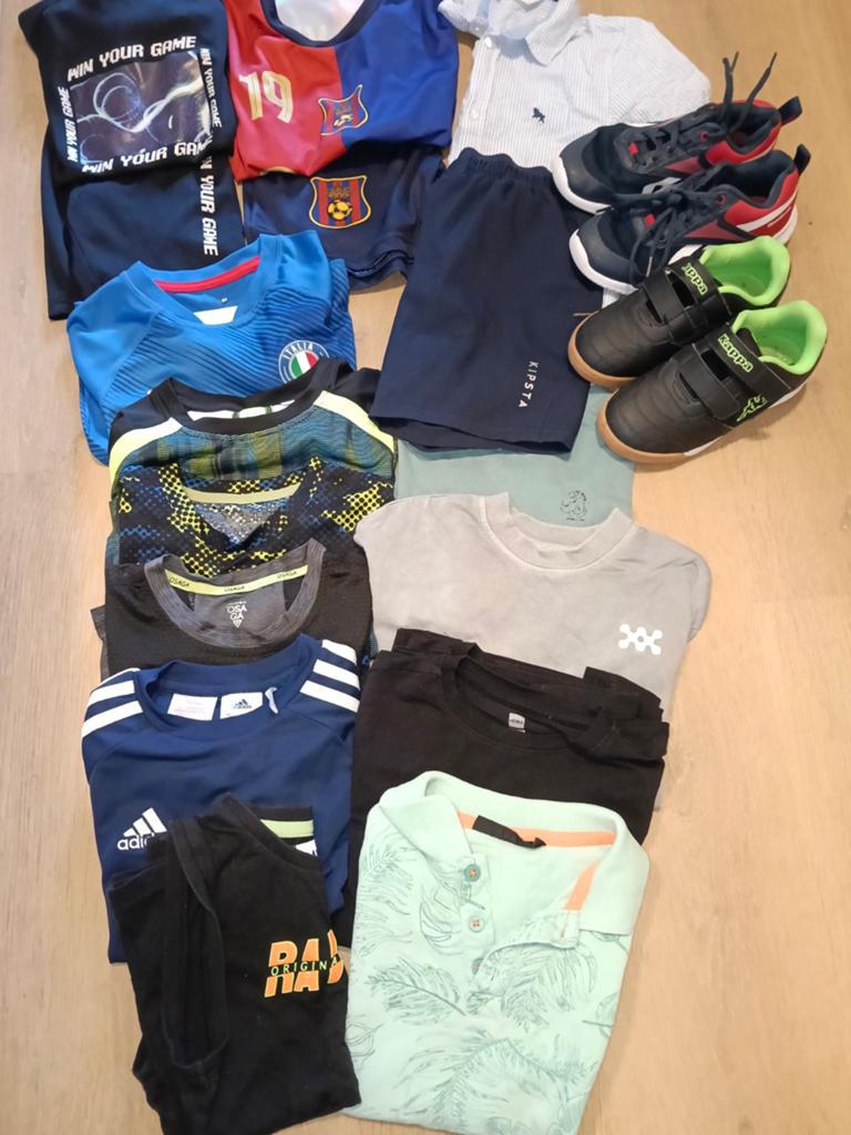 Kledingpakket zomer en winter - Maat 122/128, Ophalen