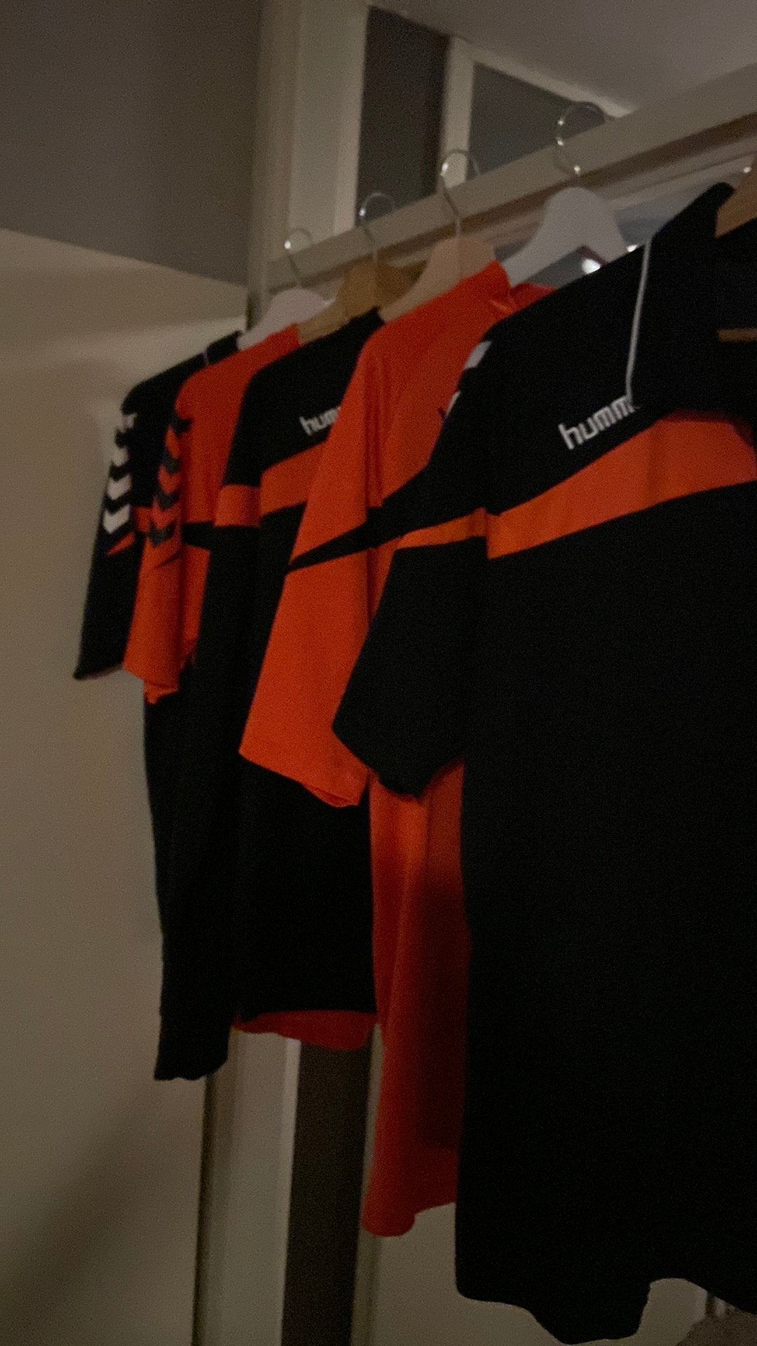 Albeda sportcollege trainings shirts XL  per stuk, Ophalen, Maat 52/54 (L), Oranje, Zo goed als nieuw