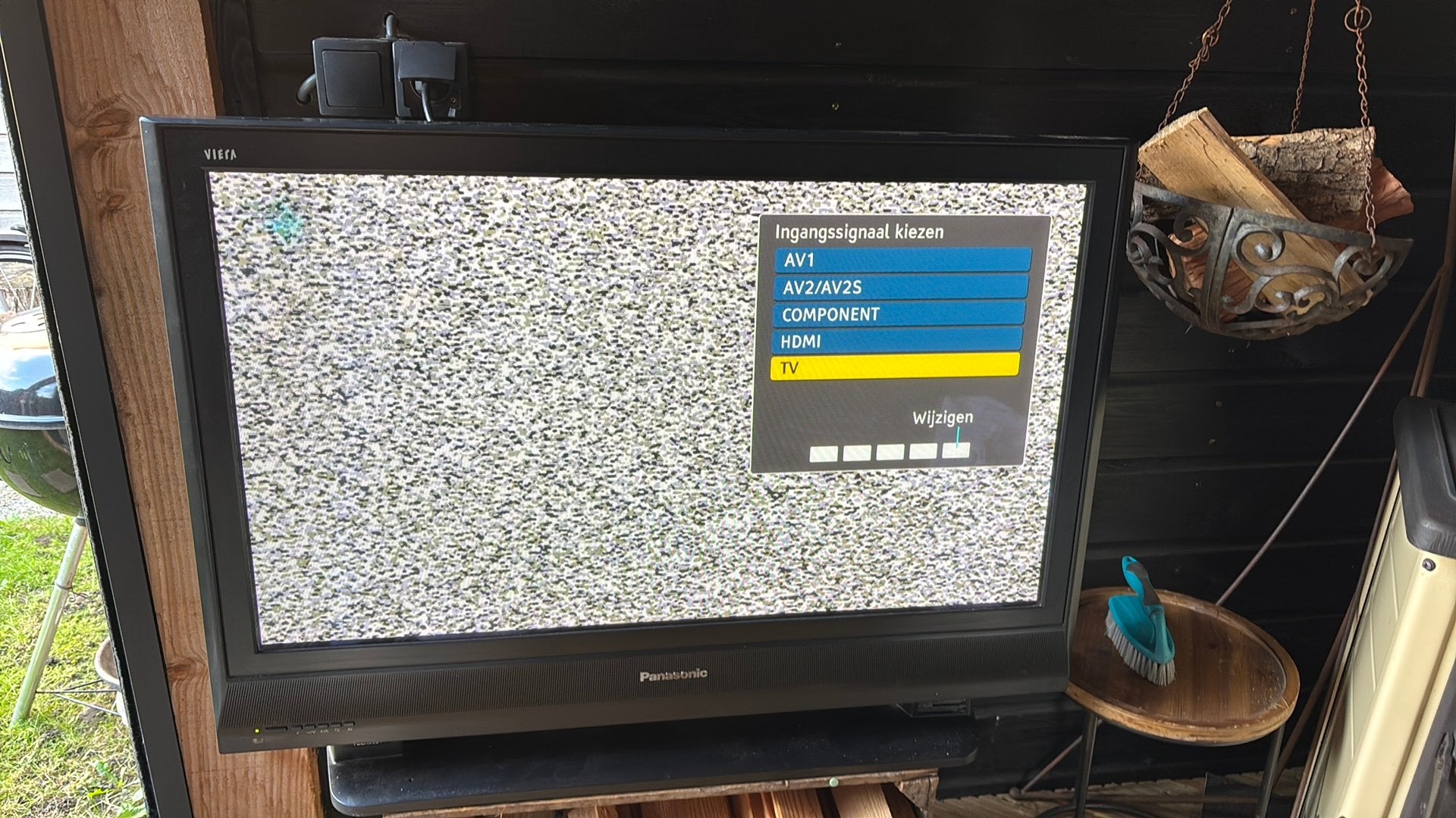 Panasonic Viera TV., Ophalen, Gebruikt