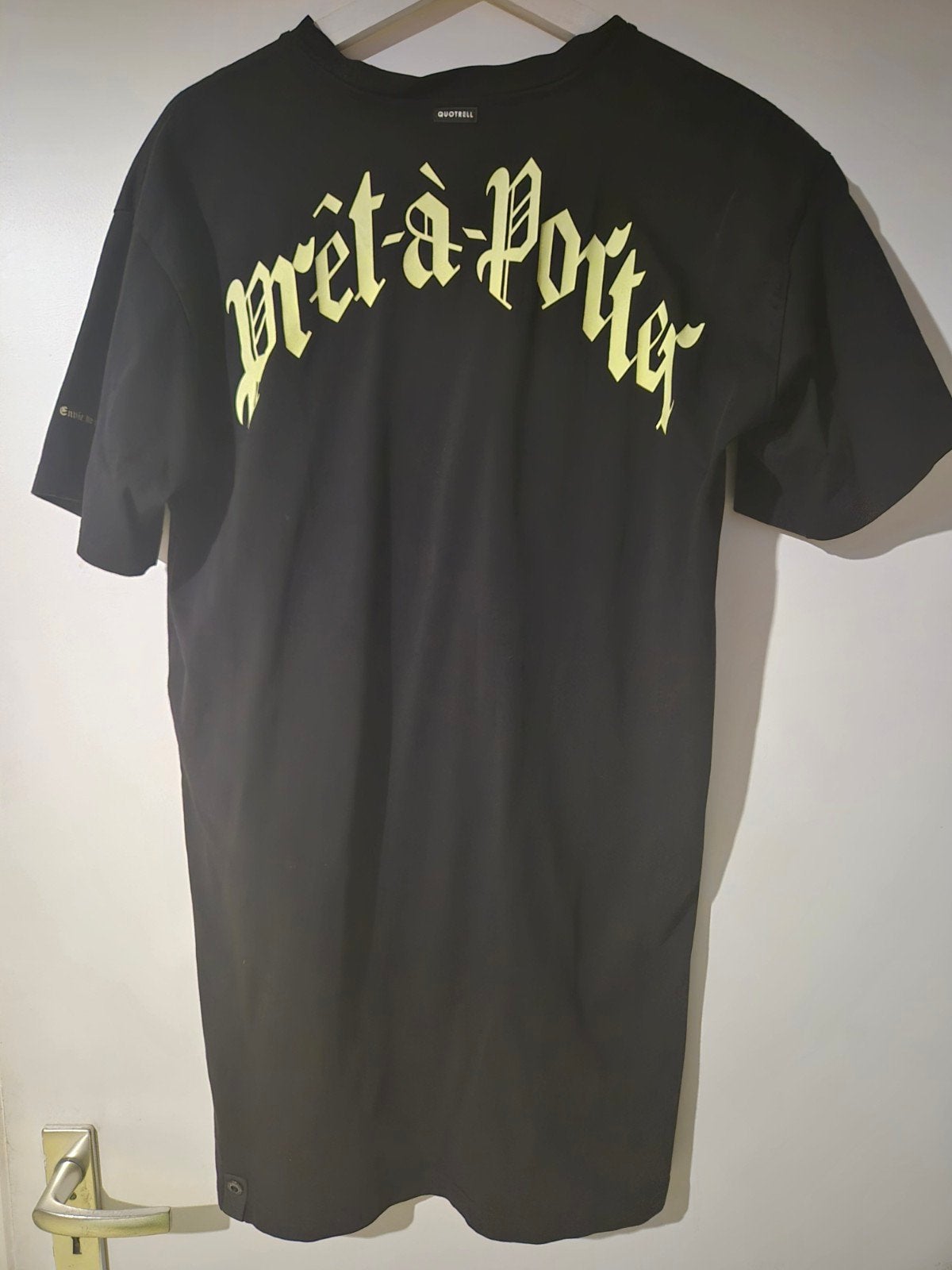 quotrell shirt jurk maat m, Maat 38/40 (M), Geel, Ophalen of Verzenden, Gedragen