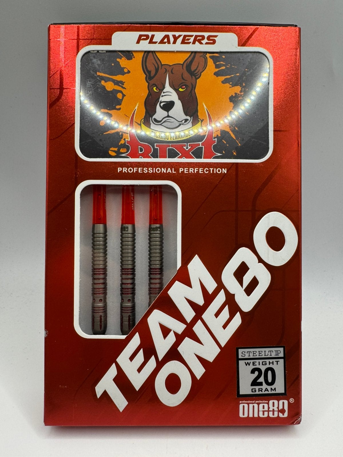 One80 Ricardo Fernandez 20 Gram Dartpijlen, Sport en Fitness, Darts, Ophalen of Verzenden, Zo goed als nieuw, Nvt, Pijlen