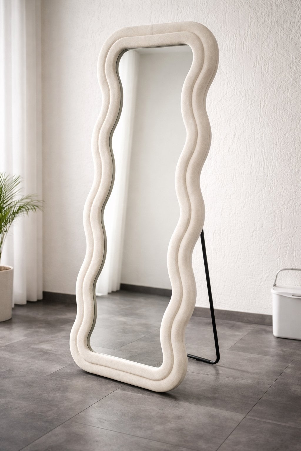 Luxe teddy Organische Spiegel – 50% KORTING Faillissement!, Ophalen, 7021br, Nieuw, Sera@live.nl