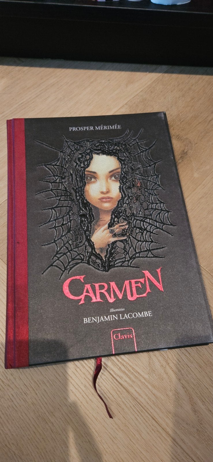 Carmen - Prosper Mérimée, geïllustreerd rBenjamin Lacombe, Ophalen of Verzenden, Zo goed als nieuw, Prosper Mérimée, Europa overig
