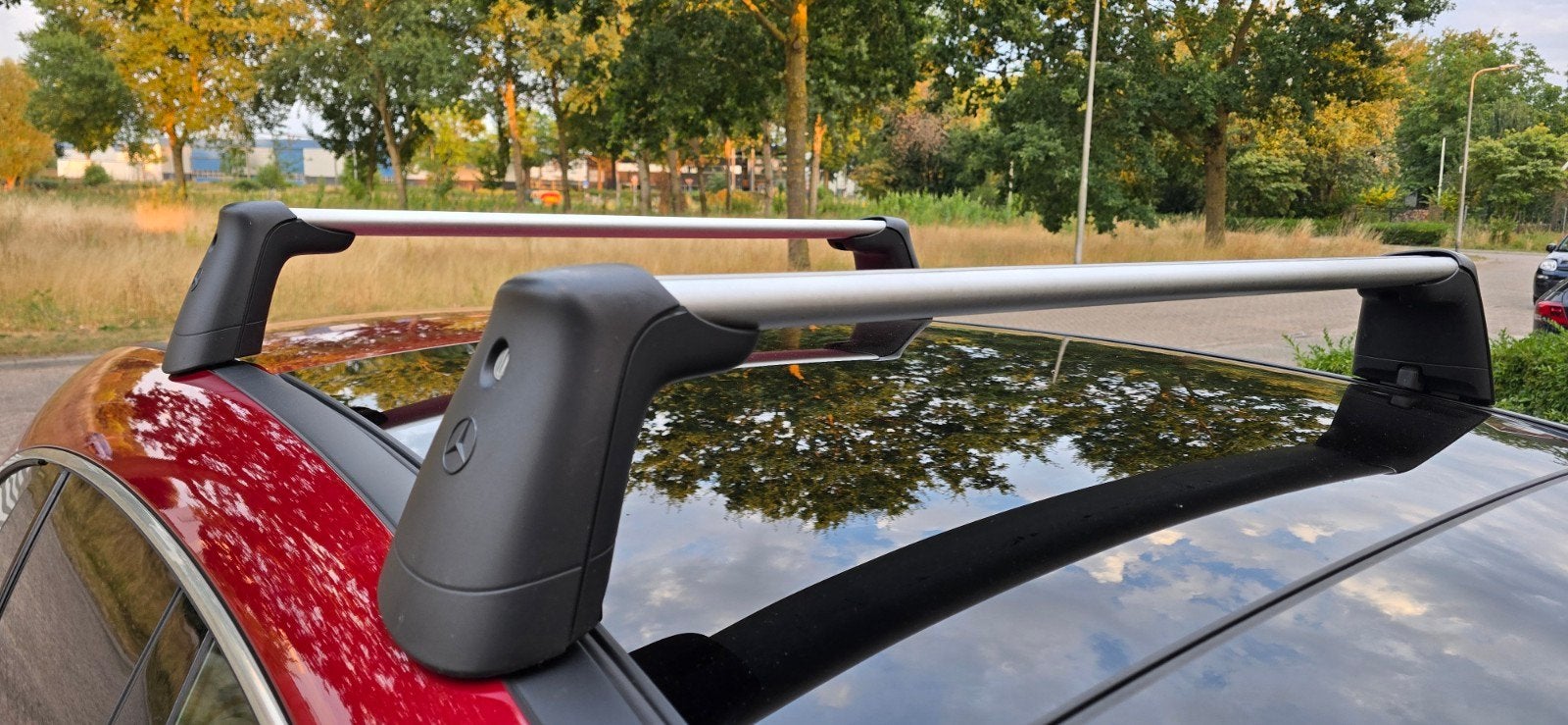 Originele Mercedes CLA Shooting Brake dakdragers en sleutels, Ophalen, Zo goed als nieuw