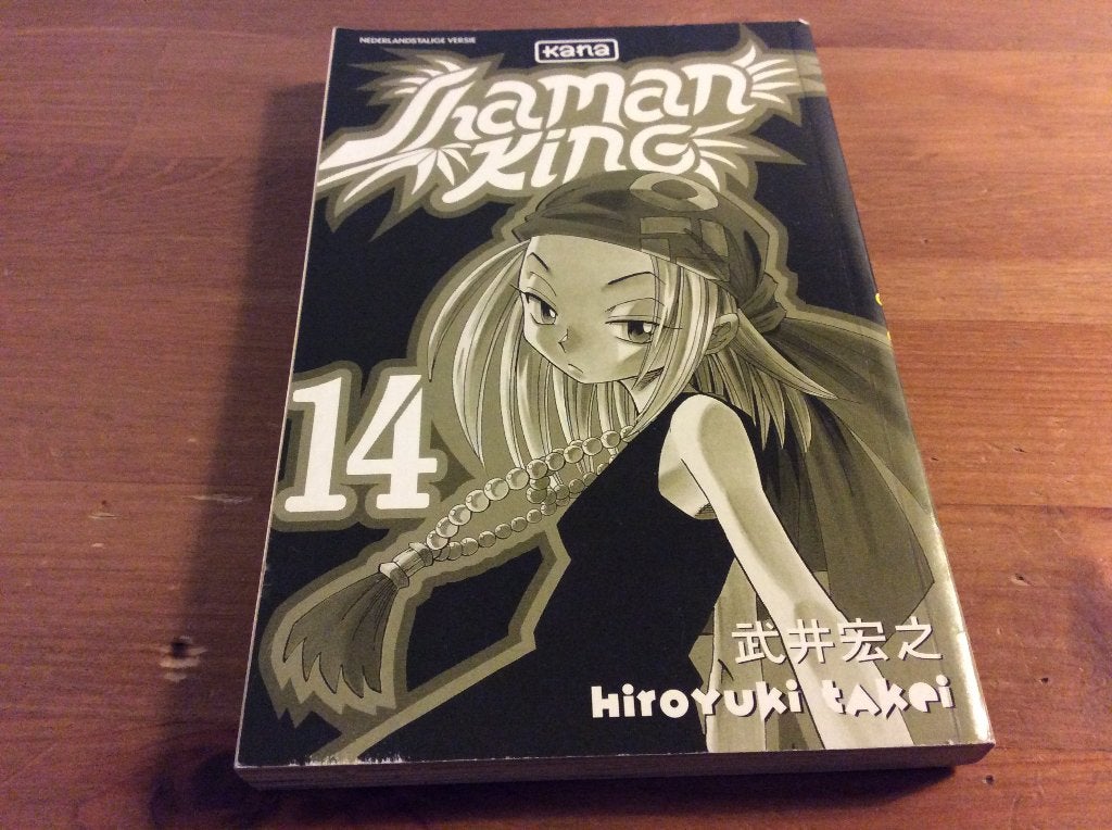 Shaman King Manga comic nr. 14. 1e druk NL., Eén comic, Ophalen of Verzenden, Hiroyuki Takei, Japan (Manga)
