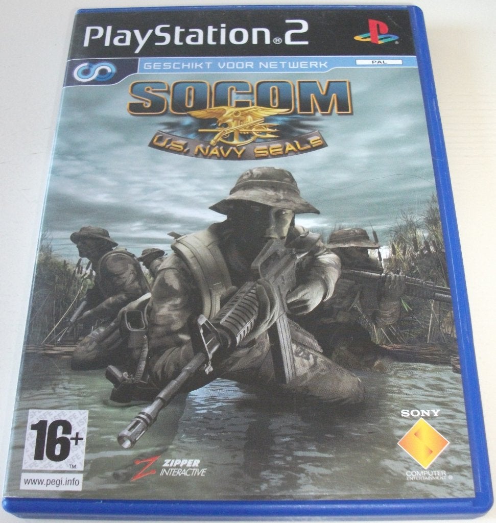 PS2 Game *** SOCOM: US NAVY SEALS *** Dodelijkste missies, Gebruikt, Shooter, 1 speler, Ophalen of Verzenden