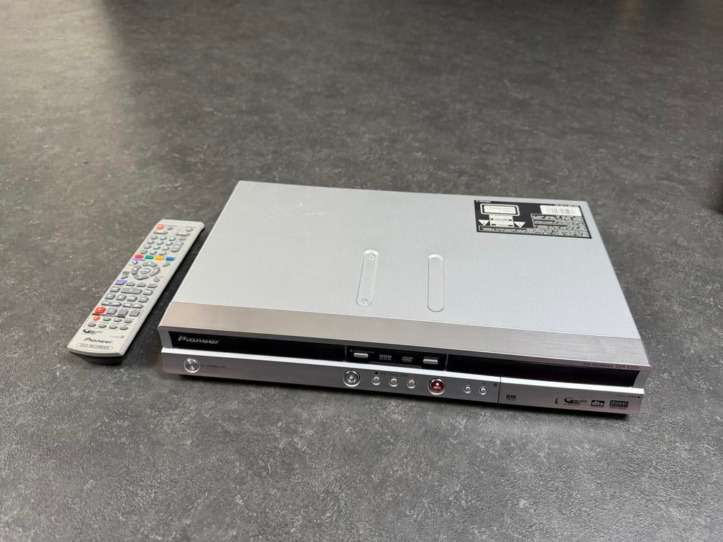 Pioneer DVD Recorder DVR-630H DTS Dolby Digital, Gebruikt, Met harddisk, Dvd-recorder, Ophalen of Verzenden