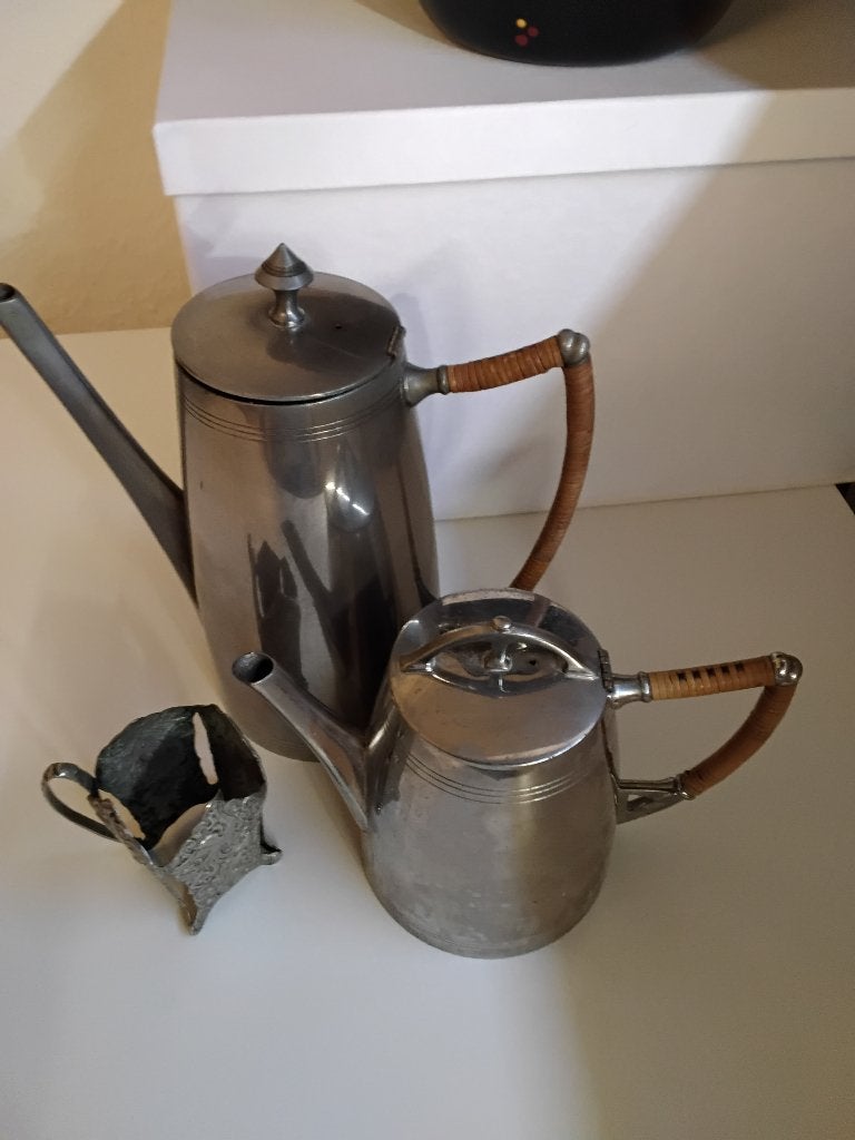 Set koffie/thee potje maggi houder vintage, Ophalen of Verzenden