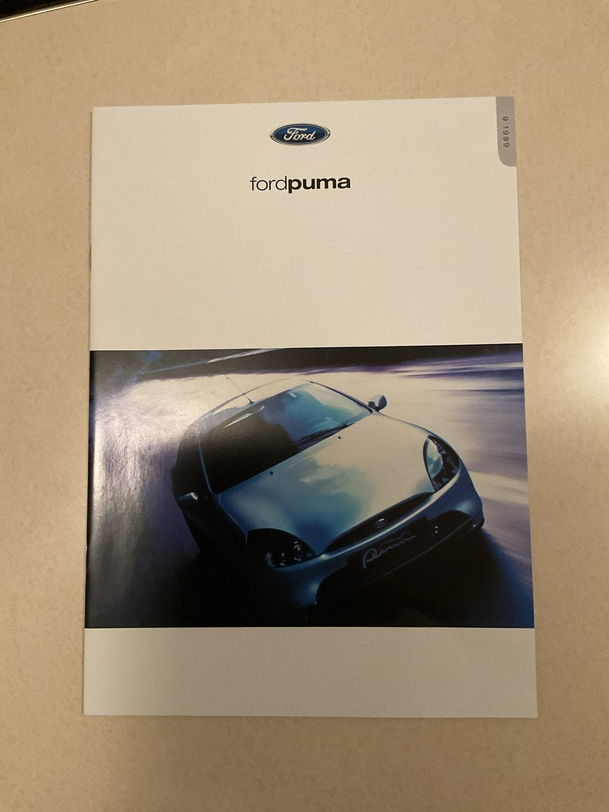 Ford Puma brochure in nieuwstaat, Ophalen of Verzenden, Zo goed als nieuw, Ford