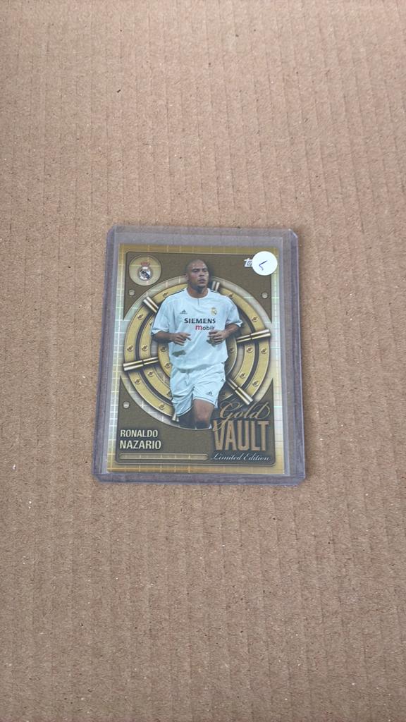 Topps vault ronaldo R9, Ophalen of Verzenden, Zo goed als nieuw, Plaatje