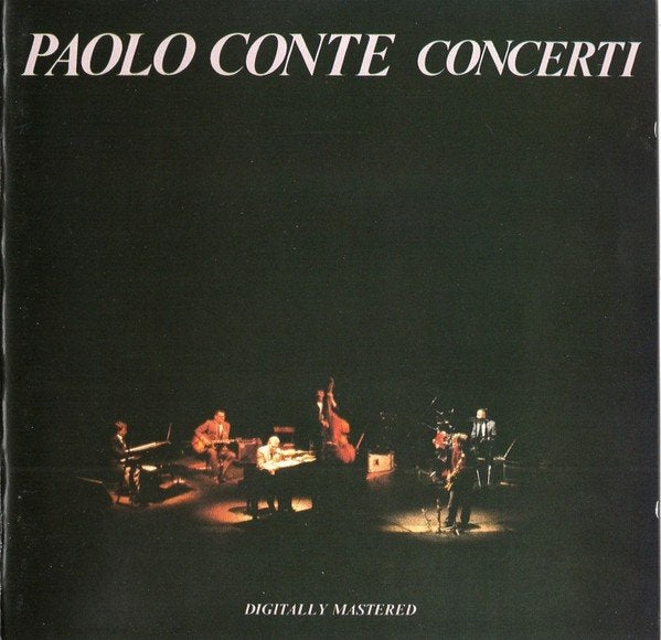 Paolo Conte  Concerti Digitaly mastered, Pop, Ophalen of Verzenden, Live-album, Reissue