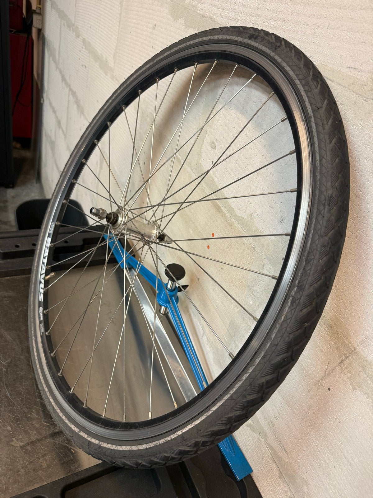 Batavus aluminium voorwiel voor velgrem, Wiel, Gebruikt, Ophalen of Verzenden, Aluminium