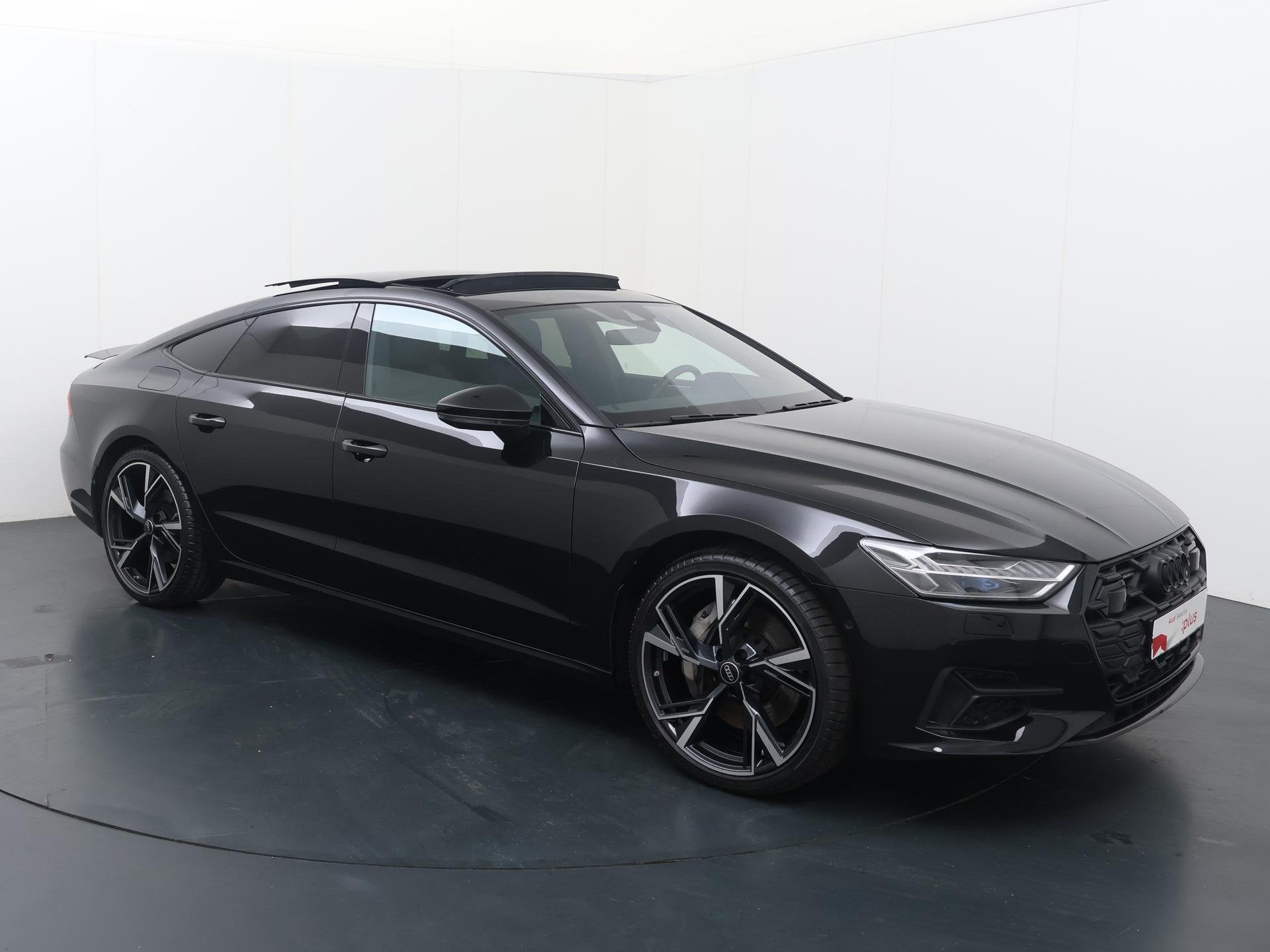 Audi A7 Sportback 50 TFSI e quattro Pro Line S | 299 PK | So, Auto's, Stof, Gebruikt, 4 cilinders, Zwart