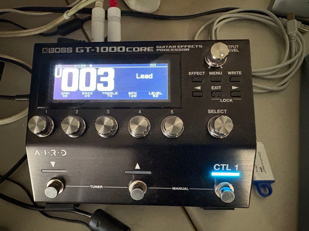 Boss GT1000 Core, Ophalen of Verzenden, Zo goed als nieuw, Multi-effect