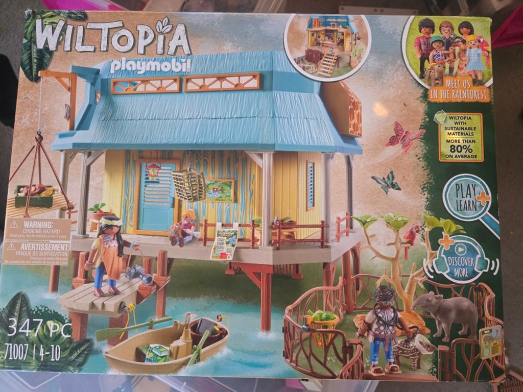 Playmobil Wiltopia Regenwoud Huis 71007 - Gebruikt, Ophalen of Verzenden, Gebruikt, Complete set
