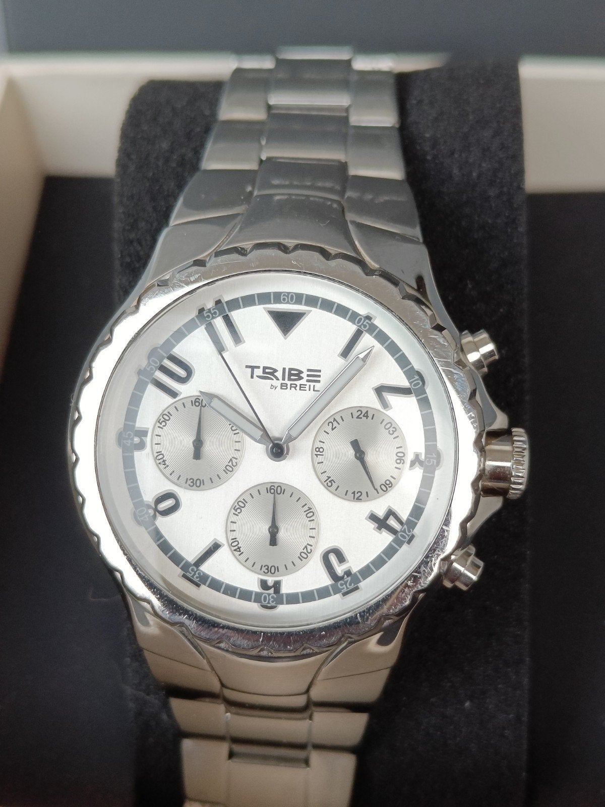 Breil Tribe TW0083 Chronograaf, IOS, Ophalen of Verzenden, Zo goed als nieuw, Waterdicht