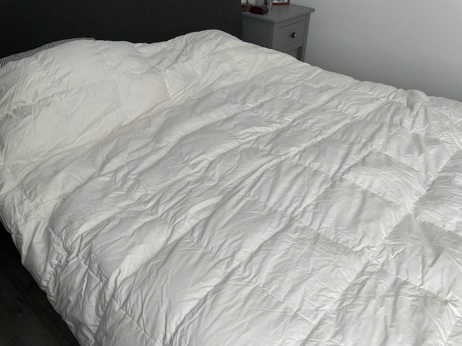 IKEA KÄLLKRASSE Dekbed - Tweepersoons - Dons en Veren, Huis en Inrichting, Wit, Dons en Veren, Ophalen of Verzenden, IKEA
