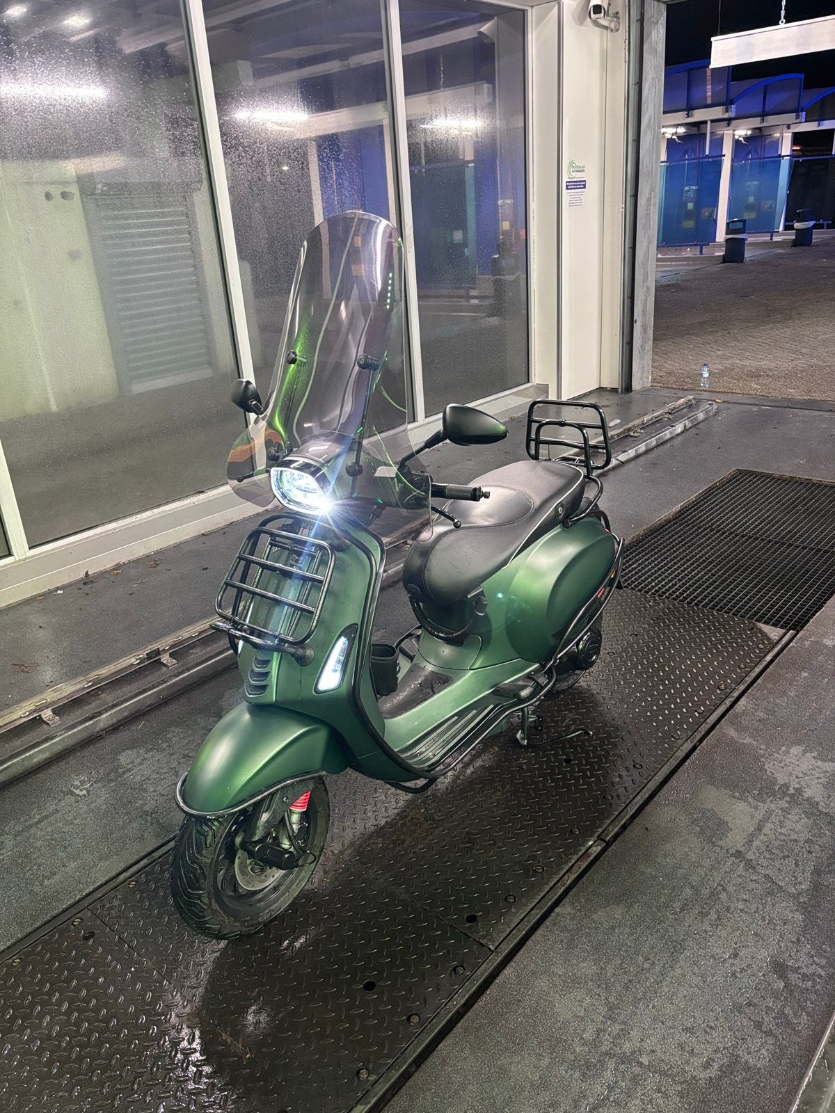 Vespa Sprint 2020 E4 | full Malossi | Cobra Candy Green, Ophalen, Gebruikt, Overige modellen, Maximaal 45 km/u