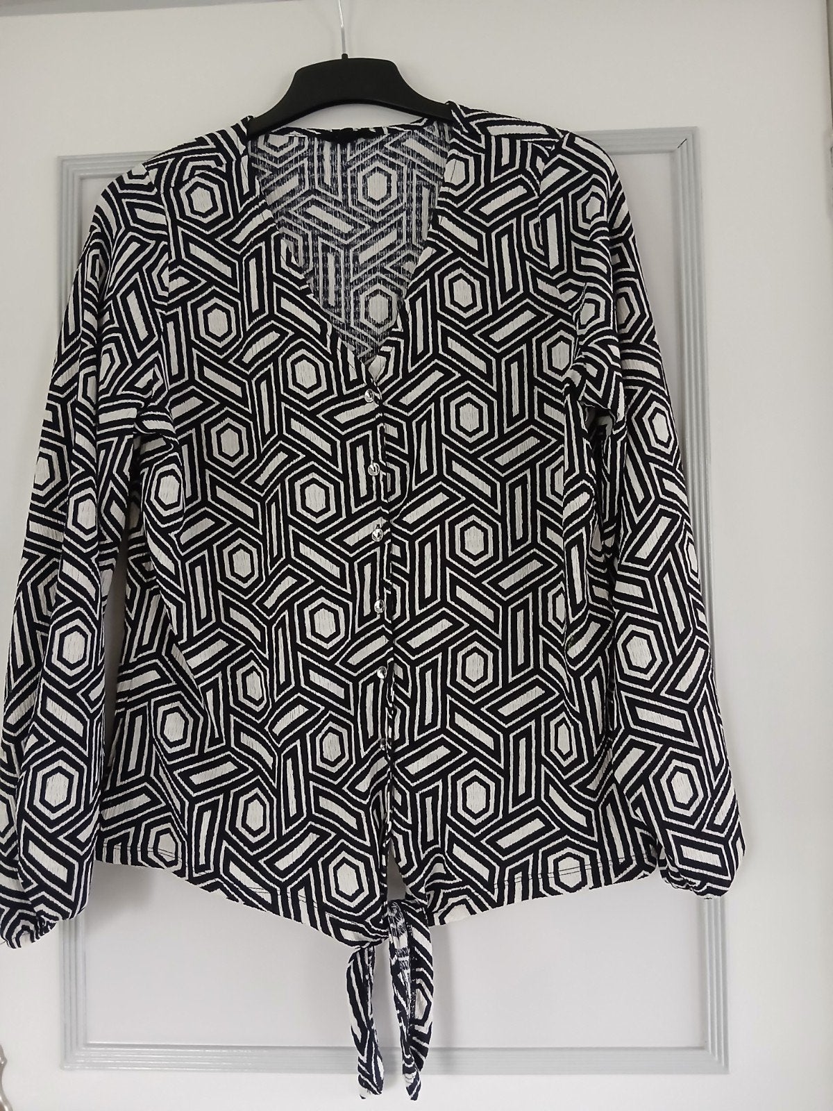 Nette blouse maat L/XL (MS Mode), Zwart, Maat 42/44 (L), Ophalen of Verzenden, MS Mode