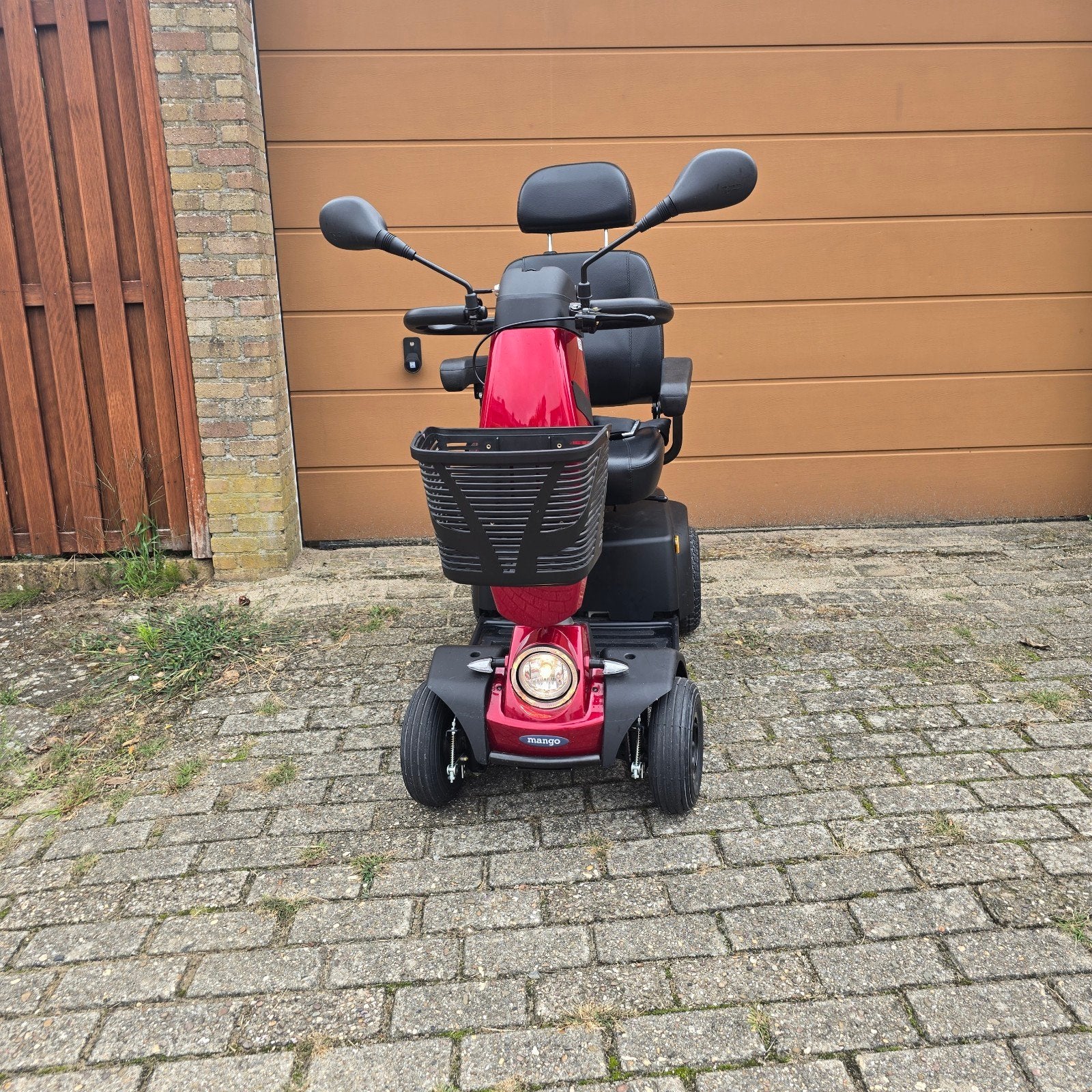 mango freerider scootmobiel, Ophalen