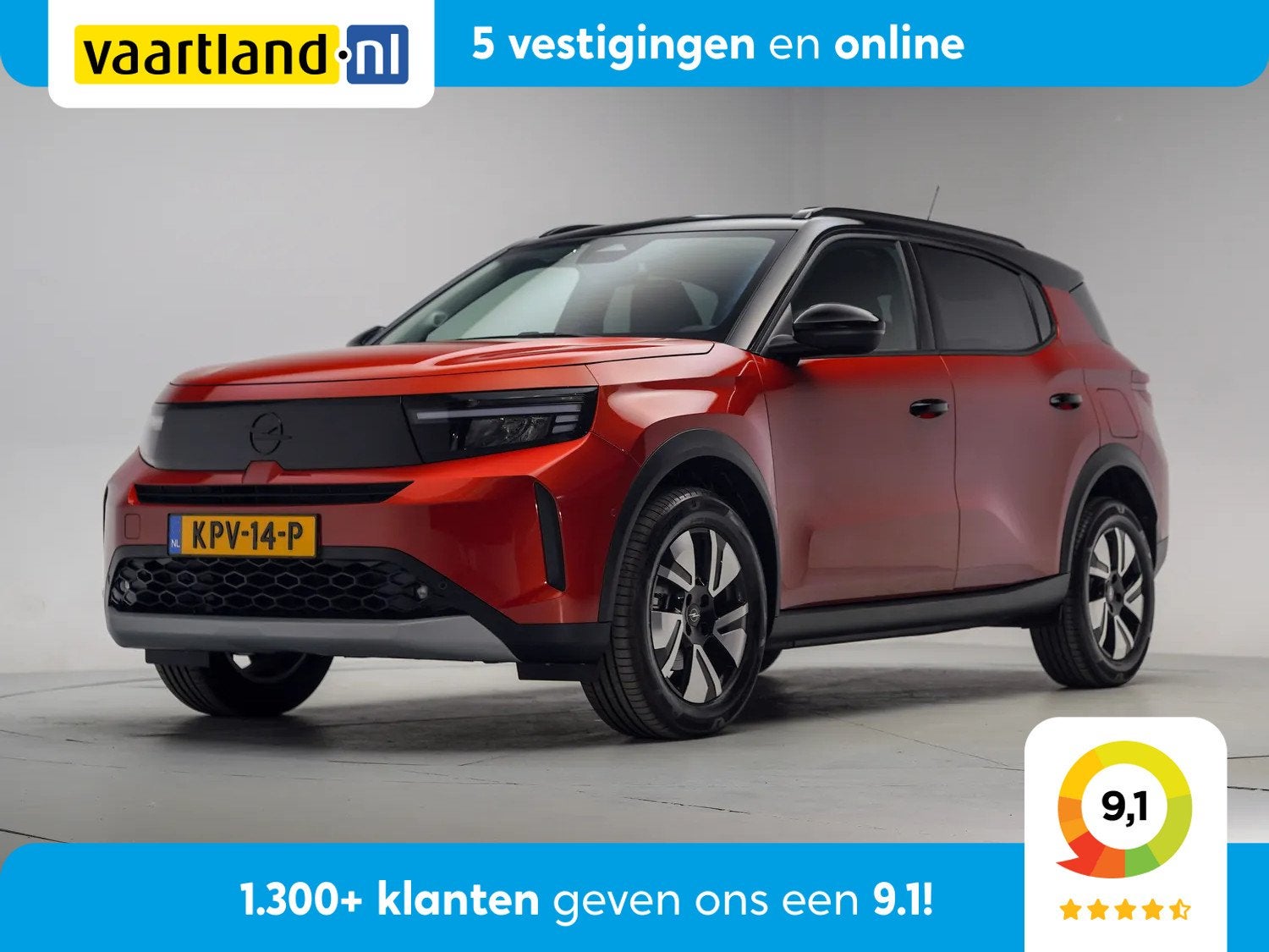 Opel Frontera Electric GS 44 kWh [ LED Navi Climate Camera ], Auto's, Opel, 0 cilinders, Gebruikt, Frontera, Automatische klimaatregeling