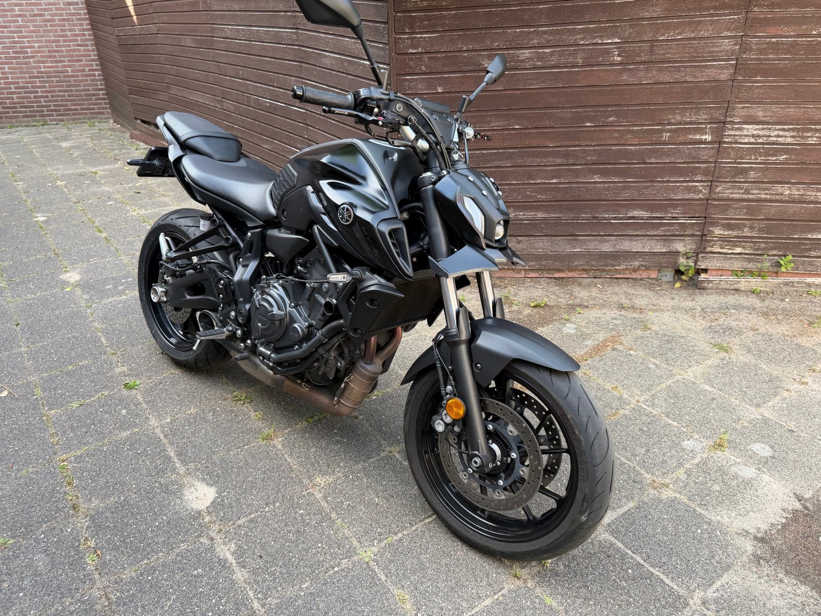 Yamaha MT-07 tech black full options, Motoren, Motoren | Yamaha, Sportuitlaat, Gebruikt, Particulier, Handgeschakeld