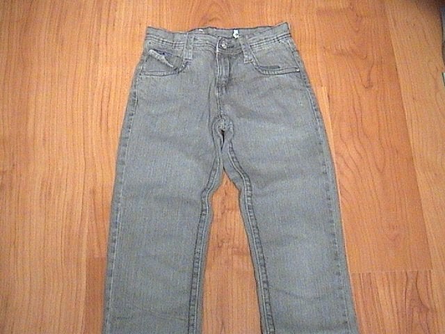Jilly / Jill / Shoeby grijze spijkerbroek / jeans maat 146, Broek, Gebruikt, Meisje, Ophalen of Verzenden