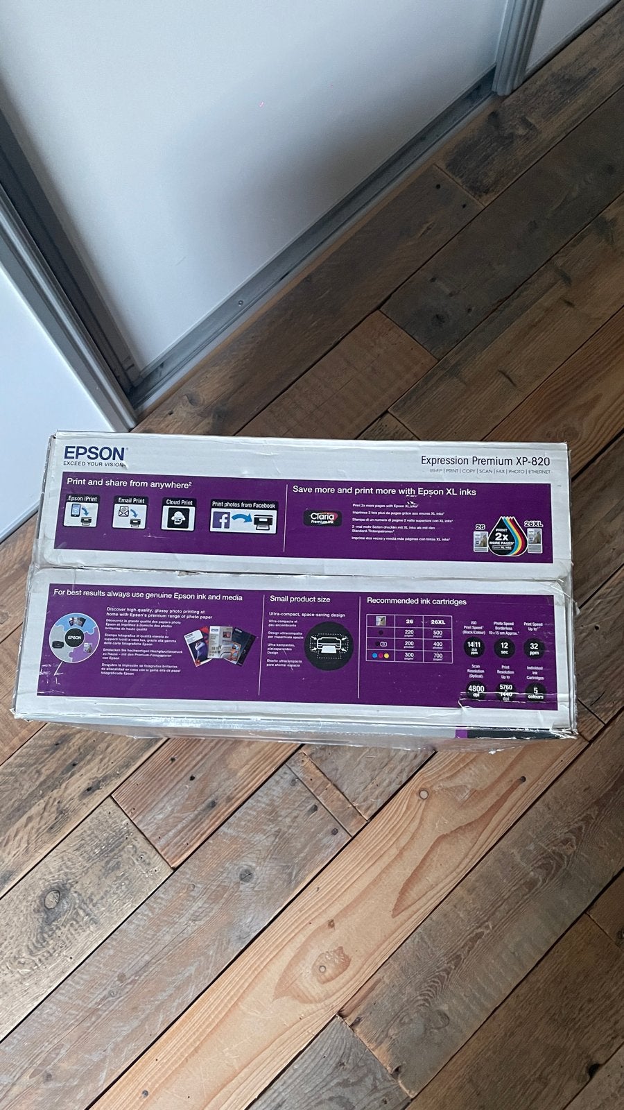 Epson Expression Premium XP-820 All-in-One Printer, Computers en Software, Printers, Inkjetprinter, All-in-one, Ophalen of Verzenden