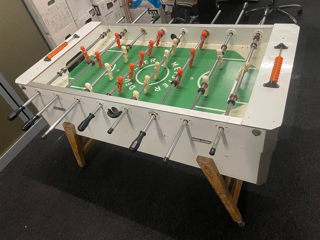 Tafelvoetbaltafel Deutscher Meister, Ophalen, Gebruikt