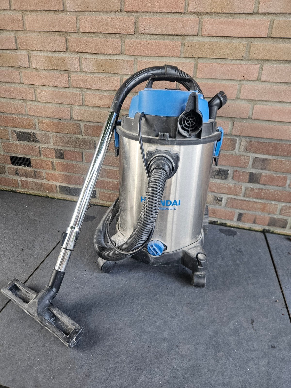 Hyundai Bouwstofzuiger 30 ltr, Ophalen, Gebruikt