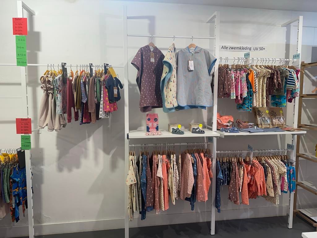 Verstelbaar Kleding Wandrek - Ideaal voor Winkel of Thuis, Ophalen of Verzenden, Zo goed als nieuw
