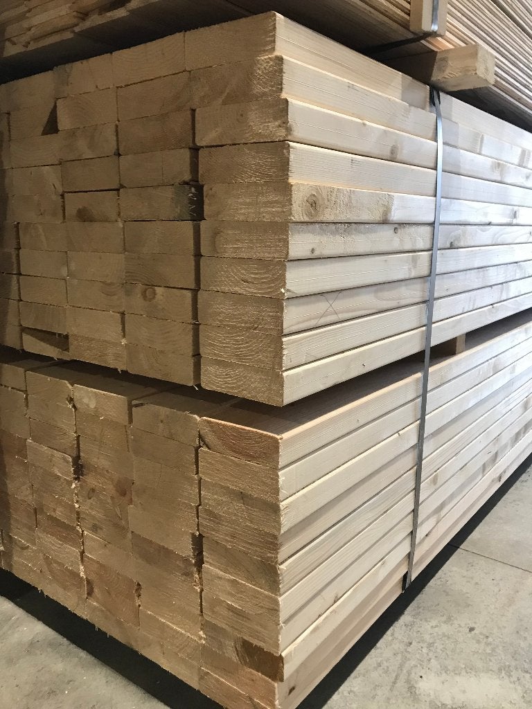 Vuren hout balken 63x160 75x175 75 x 200  75x225, Doe-het-zelf en Verbouw, Nieuw, Ophalen of Verzenden, Balk, Vuren