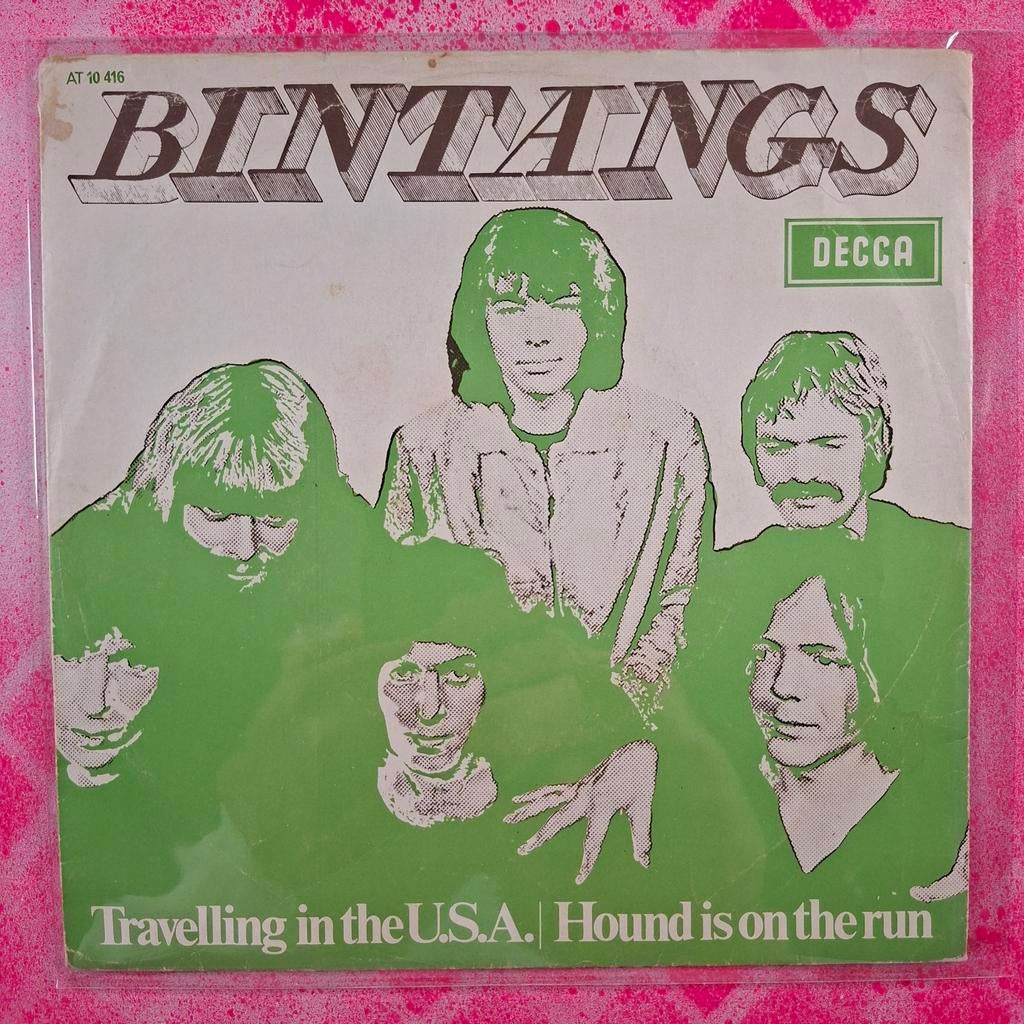 Bintangs Travelling in the USA single.                Star45, Cd's en Dvd's, Vinyl Singles, Gebruikt, 7 inch, Single, Ophalen of Verzenden