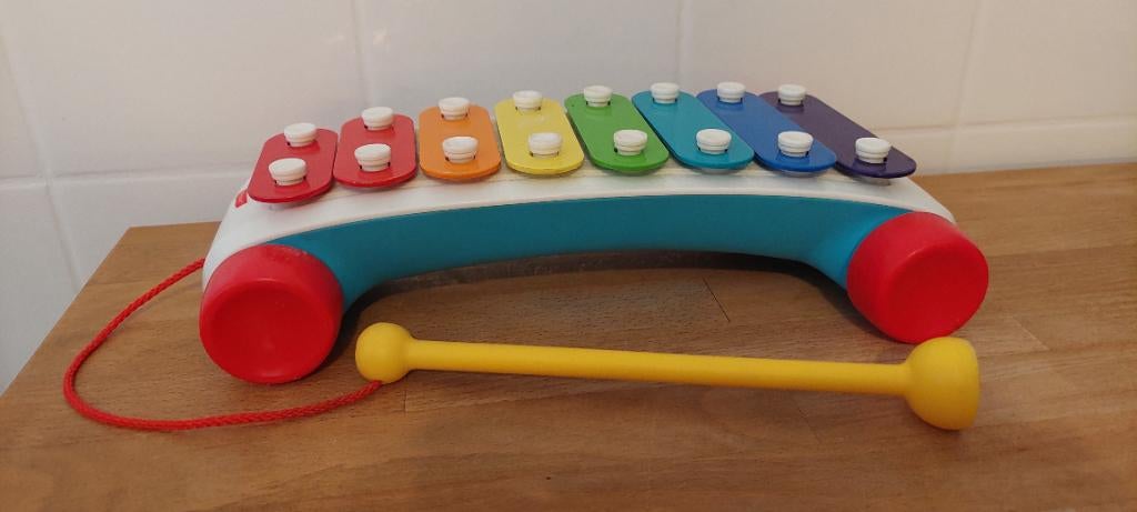 Fisher price xylophone, Kinderen en Baby's, Speelgoed | Fisher-Price, Ophalen of Verzenden, Zo goed als nieuw, Speelset, Met geluid