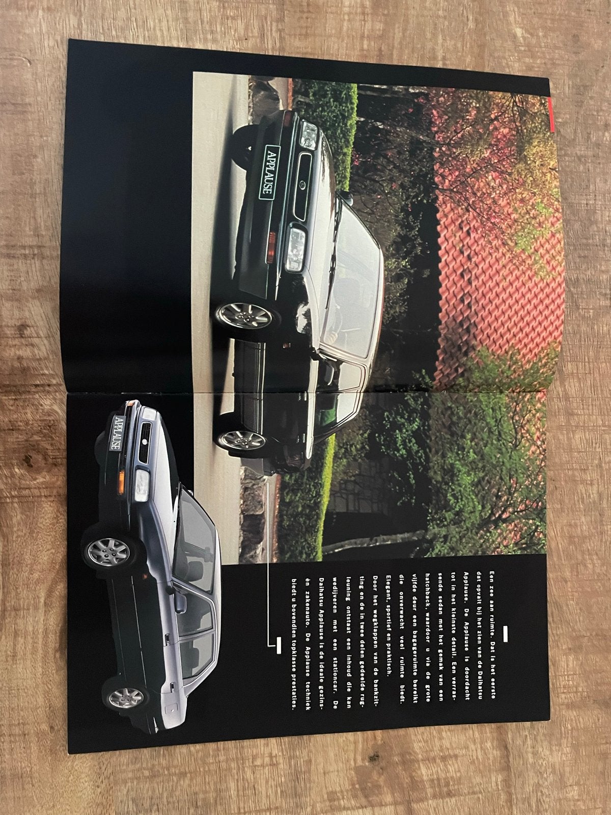 Daihatsu Applause Brochure - Origineel uit de jaren '90, Ophalen of Verzenden, Zo goed als nieuw, Overige merken